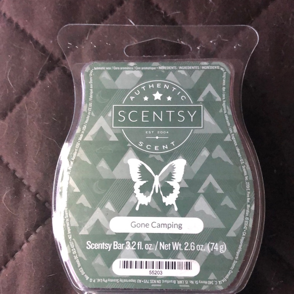 Scentsy Gone Camping wax bar